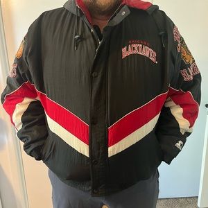 90s Chicago Blackhawks Starter Jacket